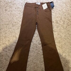 Abercrombie Kids Brown Flare Jeans